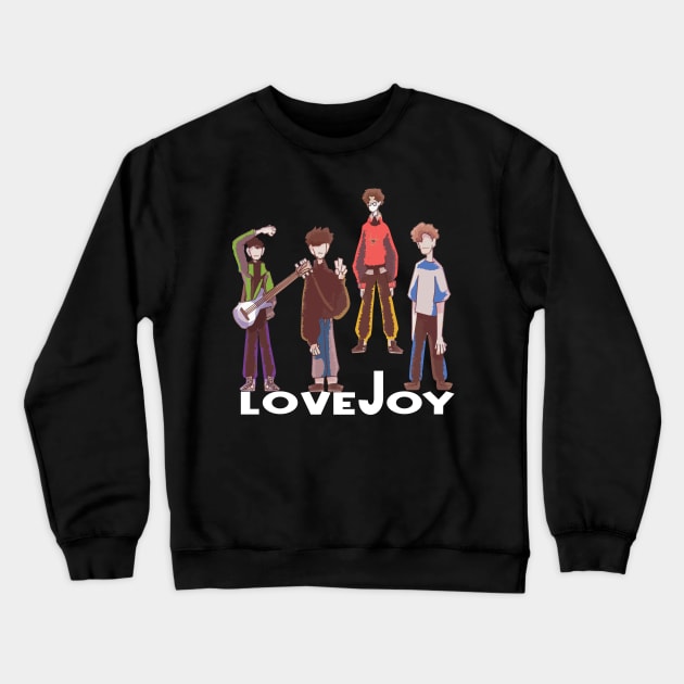 Lovejoy band Crewneck Sweatshirt by SurpriseART